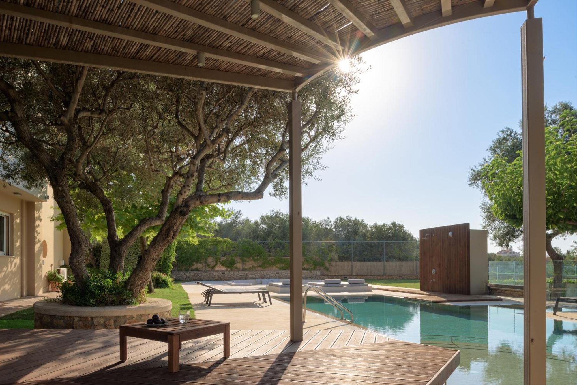 Thetree Villa, With Heated Pool & Spa Whirlpool Gállos Exterior foto
