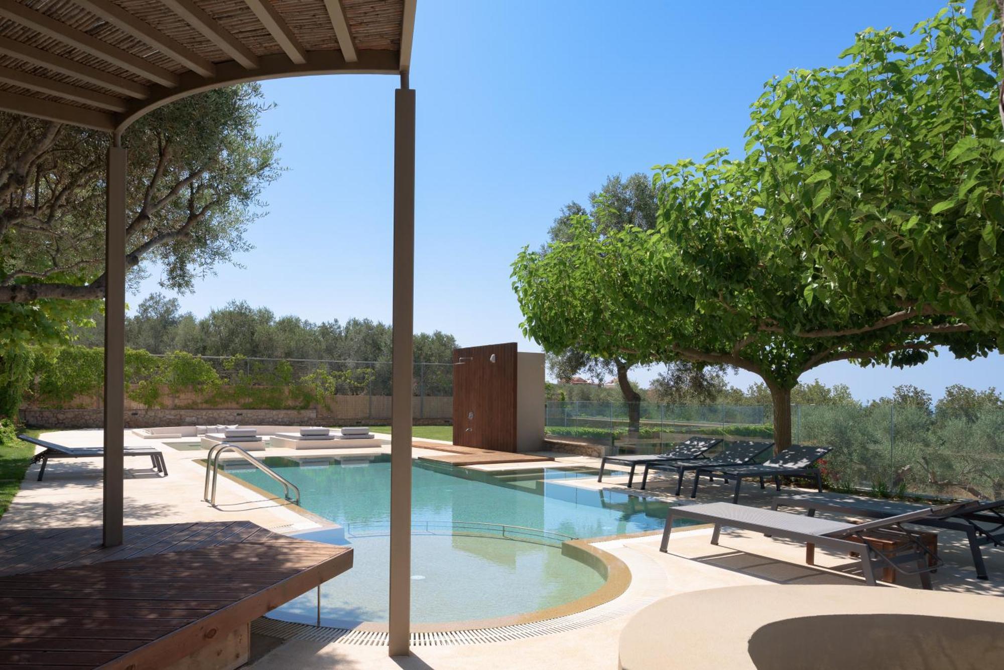 Thetree Villa, With Heated Pool & Spa Whirlpool Gállos Exterior foto